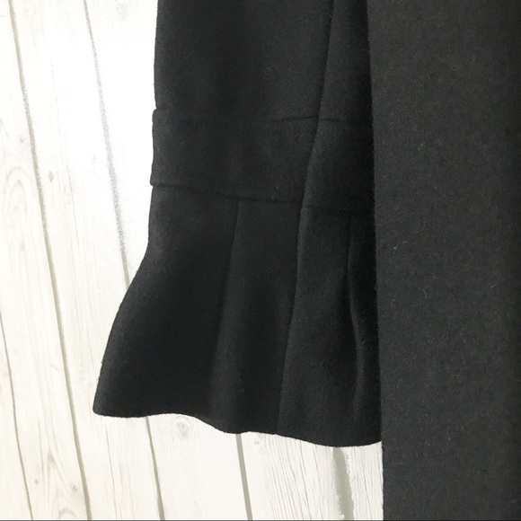 EXPRESS Wool Coat with Leopard Print Interior (XS) - Picture 6 of 7